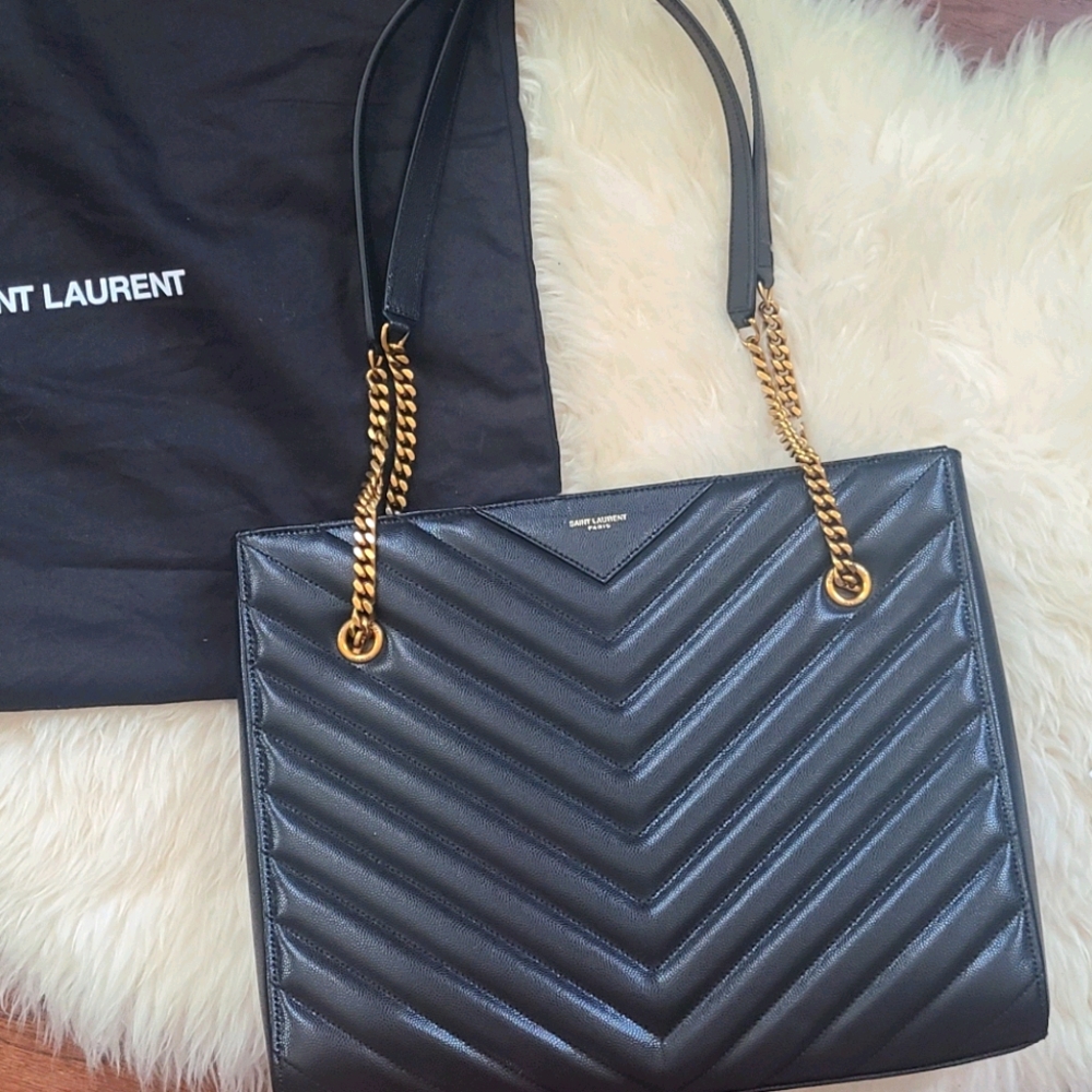 Authentic YSL tote.